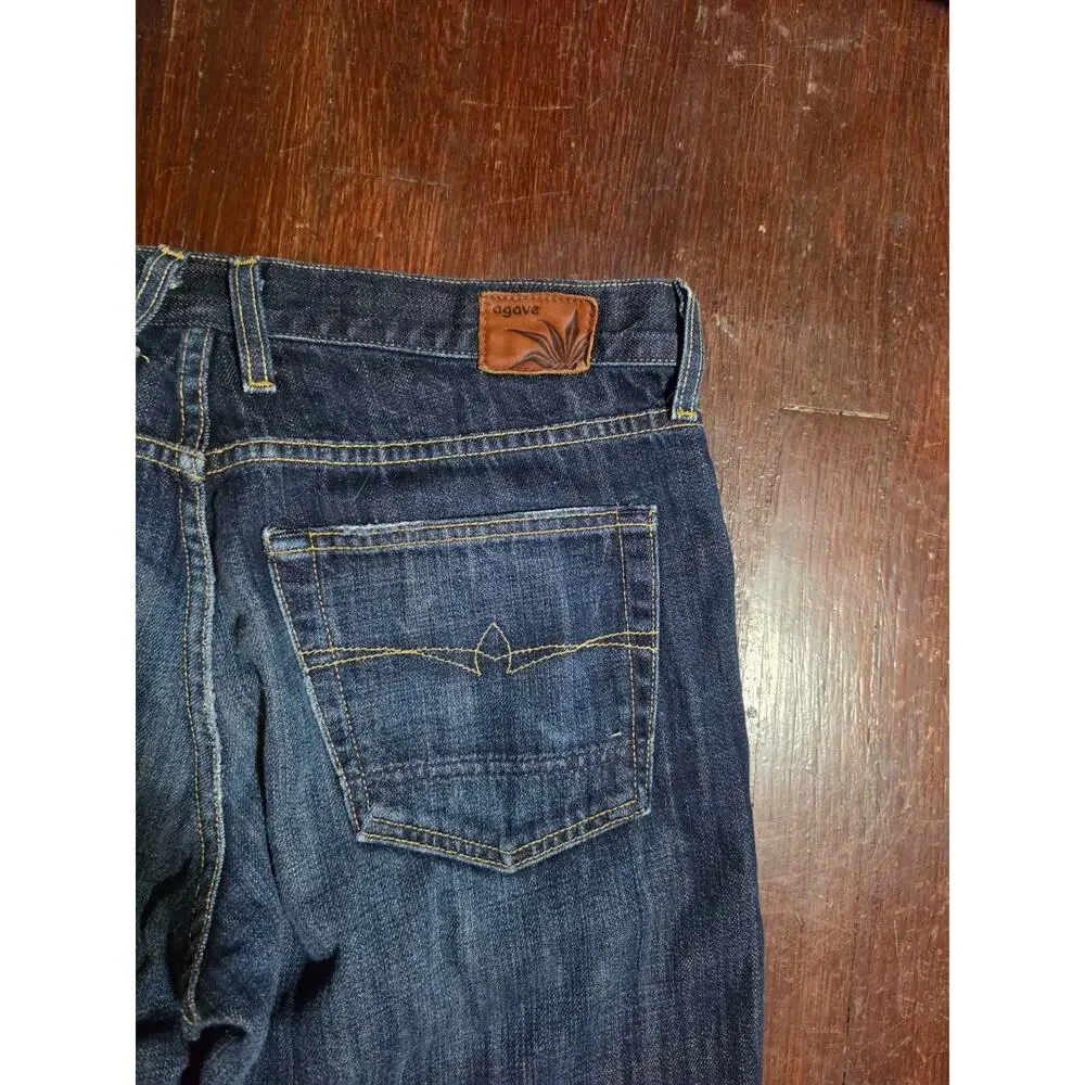 Agave Copper Denim Jeans USA California Men's 34x30 Waterman Relaxed Straight